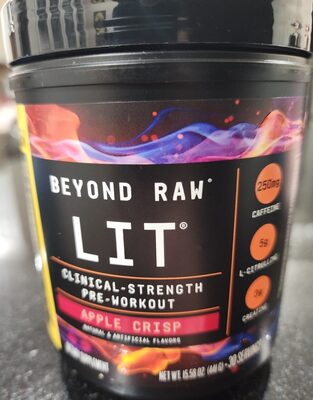 Beyond Raw LIT Apple Crisp