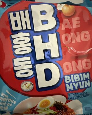 Bibim Myun Ramyun Noodles With Spicy Sauce