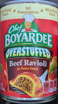 Big beef ravioli