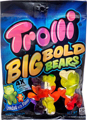 Big Bold Gummi Bears Candy