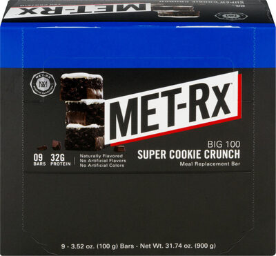 Big cookie crunch bars