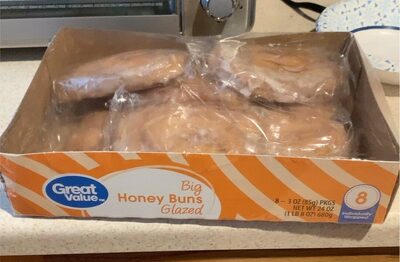 Big Honey Buns Glazed
