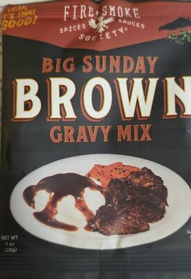 Big Sunday Brown Gravy Mix