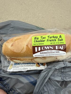 Big Tex Turkey & Cheddar French Sub