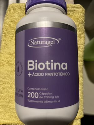 Biotina + Ácido Pantoténico