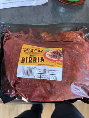 Birria Beef Chuck Roast