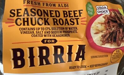 Birria Seasoned Beef Chuck Roast