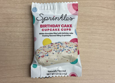 Birthday Cake Cupcake Cups