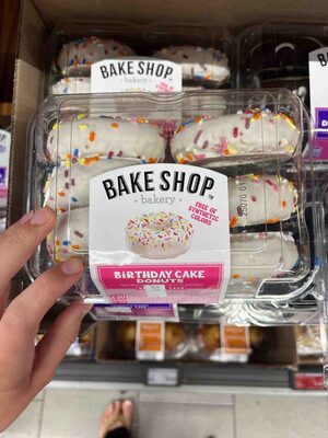 Birthday Cake Donuts