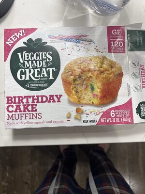 Birthday Cake Muffins