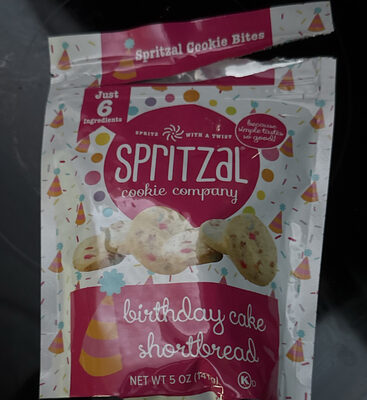 Birthday Cake Shortbread