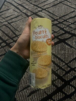 Biscuit fourré met vanillesmaakvulling