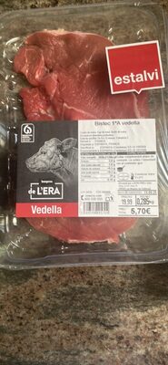 Bistec 1ÂȘA vedella