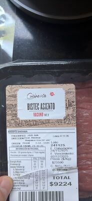 Bistec Asiento