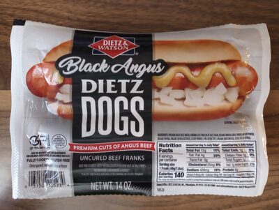 Black Angus Beef Franks