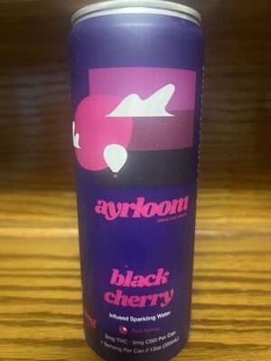 Black Cherry Sparkling Water