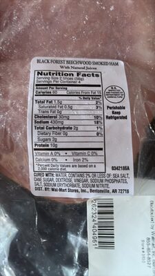 Black Forest Beechwood Smoked Ham