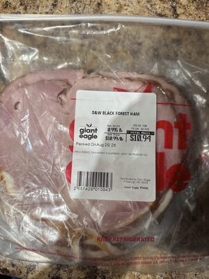 Black Forest Uncured Smoked Ham