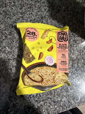 Black Garlic “Chicken” Protein Ramen