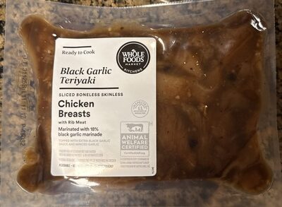 Black Garlic Teriyaki Chicken