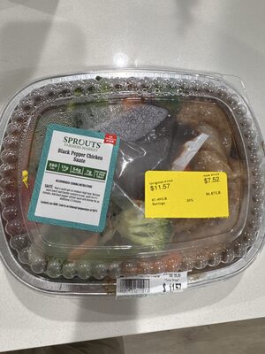 Black Pepper Chicken Sauté