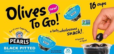 Black Pitted Olives To Go