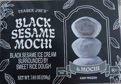 Black Sesame Mochi
