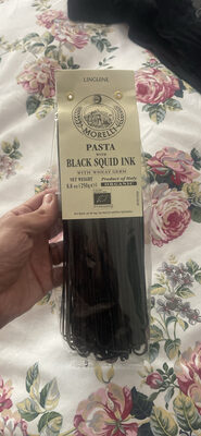 Black Squid Ink Linguine Noodles