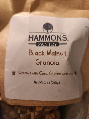 Black Walnut Granola