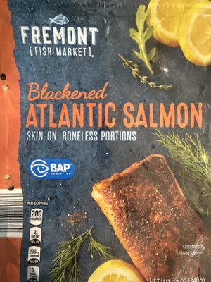 Blackened Atlantic Salmon