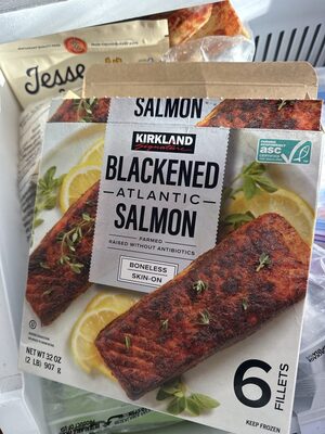 Blackened Atlantic Salmon Boneless Skin-On