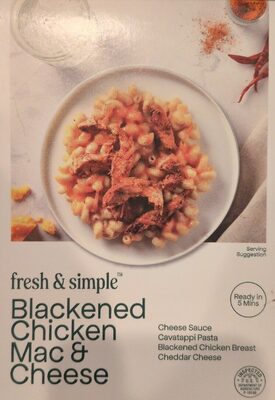 Blackened Chicken Mac & Cheese