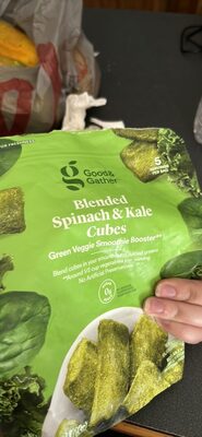 Blended Spinach & Kale Cubes