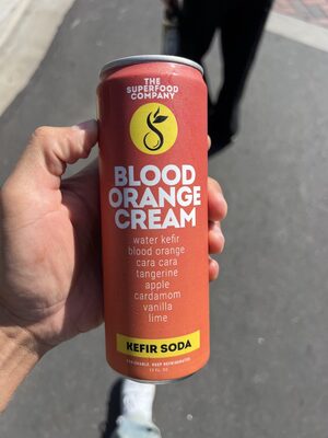 Blood Orange Cream Kefir