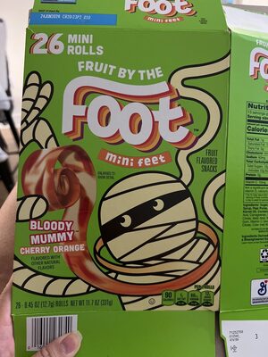 Bloody Mummy Cherry Orange Mini Feet