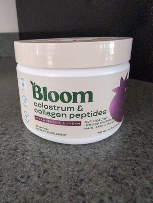 Bloom Colostrum And Collagen Peptides