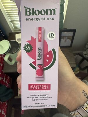 Bloom Energy Sticks Strawberry Watermelon