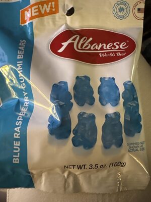 Blue Raspberry Gummi Bears
