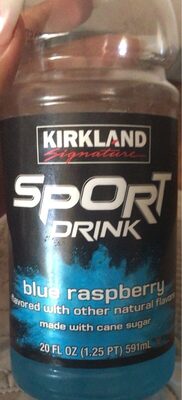 Blue Raspberry Sport Drink