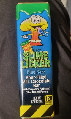 Blue Razz Sour Filled Milk Chocolate Bar
