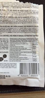 BLUEBERRY AND MANGO NO ADDED SUGAR