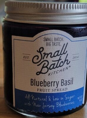 Blueberry Basil Fruit Spread
