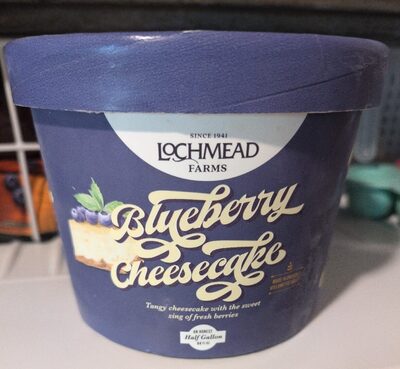 Blueberry Cheesecake Ice Cream