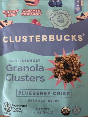 Blueberry Crisp Granola Clusters