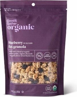 Blueberry flax granola