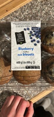 Blueberry muffins