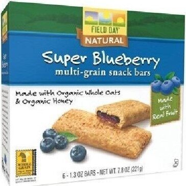 Blueberry Multigrain Snack Bars