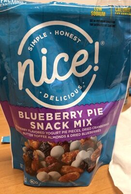 Blueberry pie sanck mix