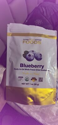 Blueberry Ready-to-Eat Whole Freeze-Dried Blueberries