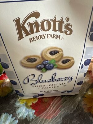 Blueberry shortbread Cookies